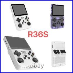 R36S Retro Handheld Video Game Console Linux System 3.5 Inch IPS Screen Portable