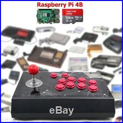 RAC-S400 Retro Arcade Game Console Raspberry PI 4 Model B 4GB 128G US Stock