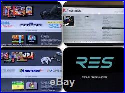 RES EVO Retro Gaming Console 64gb SNES megadrive Ps1 n64 Emulator Retropie Pi 3b