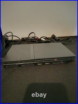 RETRO PLAYSTATION 2 SLIM PS2 CONSOLE WITH CONTROLLER and GTA GAME