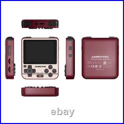 RG280V 16GB Retro Handheld Game Console Player + 128GB TF Game Card (Gold)