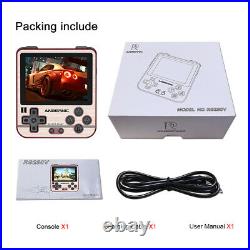 RG280V 16GB Retro Handheld Game Console Player + 128GB TF Game Card (Gold)