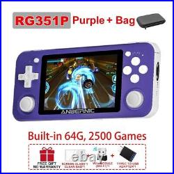 RG351V Handheld Game Player Retro Game Console RK3326 Wifi Online IPS Screen