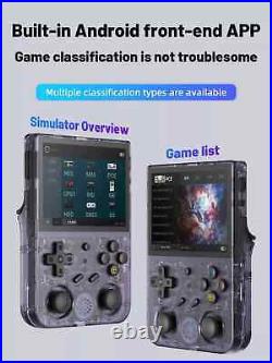 RG353V Handheld Game Console, Dual OS Android 11 and Linux System Support 5G WIF