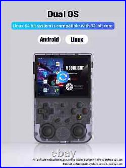 RG353V Handheld Game Console, Dual OS Android 11 and Linux System Support 5G WIF