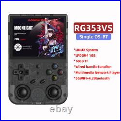RG353V RG353VS Handheld Retro Video Game Console IPS Android Linux HD 5G WiFi