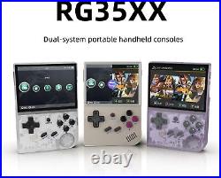 RG35XX Retro Handheld Game Console, Dual System Linux GarlicOS 3.5 Inch IPS