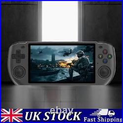 RGB10 MAX3 Handheld Retro Video Game Console 5.0 Inch IPS Screen(Black 16G)