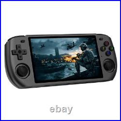 RGB10 MAX3 Handheld Retro Video Game Console 5.0 Inch IPS Screen(Black 16G)