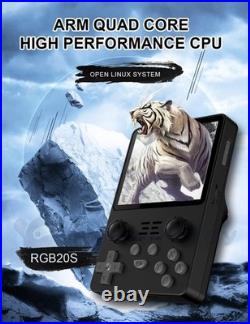 RGB20S Retro Handheld Game Console, 3.5 IPS Screen 3500mAh Battery Retro Video RGB20S Retro Handheld Game Console, 3.5 IPS Screen 3500mAh Battery Retro Video
