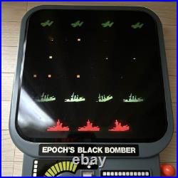 Rare EPOCH Black Bomber Retro Game Console Collector's Item