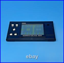 Rare Vintage Retro Early 1980s Gakken Mini Backgammon Handheld LCD Computer Game