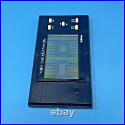 Rare Vintage Retro Early 1980s Gakken Mini Backgammon Handheld LCD Computer Game