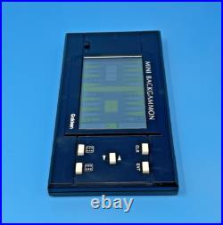Rare Vintage Retro Early 1980s Gakken Mini Backgammon Handheld LCD Computer Game
