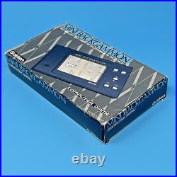 Rare Vintage Retro Early 1980s Gakken Mini Backgammon Handheld LCD Computer Game