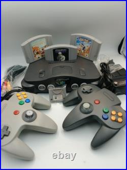 Restored N64 Console & Star Wars Games Bundle Nintendo 64 2 X Controllers Restored N64 Console & Star Wars Games Bundle Nintendo 64 2 X Controllers