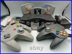 Restored N64 Console & Star Wars Games Bundle Nintendo 64 2 X Controllers Restored N64 Console & Star Wars Games Bundle Nintendo 64 2 X Controllers
