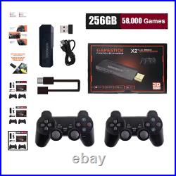 Retro 4K HD Video Game Console Wireless Controller 256G 50000 Games Free Deliery