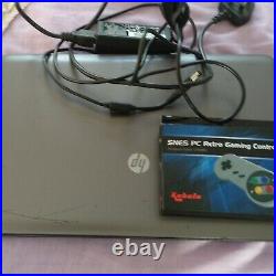 Retro Arcade PC Console Laptop HP250G1 25000 Games + Conttroller