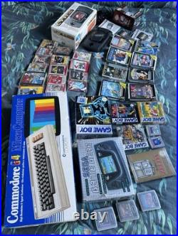 Retro Console And Games bundle. C64 Atari Lynx Game Gear Gameboy Sega Nintendo Retro Console And Games bundle. C64 Atari Lynx Game Gear Gameboy Sega Nintendo