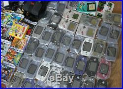 Retro Game Bundle Game Boy Consoles, PSP games, Pokemon Cards, etc Please Read