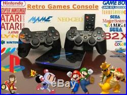 Retro Games Console 300GB HDMI Arcade Machine. Latest, wireless controllers