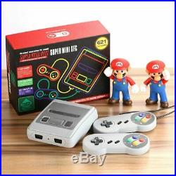 Retro Games Console Mini SNES Style Nintendo 600 Built-In Games Mario 2 Player