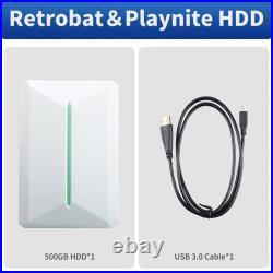 Retro Gaming 500G HDD Console Retrobat & Playnite 38200+ AAA & Retro Games