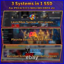 Retro Gaming SSD 16,191 Games 80+ Emulators Plug & Play for PC & Consoles Retro Gaming SSD 16,191 Games 80+ Emulators Plug & Play for PC & Consoles