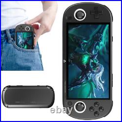 Retro Handheld Video Game Console 4.96 Inch Screen for Kids and Adult (Black) Ho