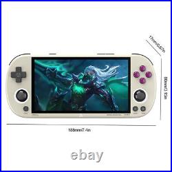 Retro Handheld Video Game Console 4.96 Inch Screen for Kids and Adult (Grey)