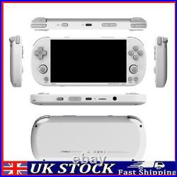Retro Handheld Video Game Console 4.96 Inch Screen for Kids and Adult (White)