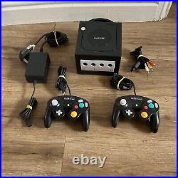 Retro Nintendo Game Cube 2 Controllers FULLY WORKING