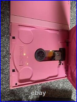 Retro Sony PlayStation 2 PS2 Slim Pink Game Console Pink 1 Controller Tested