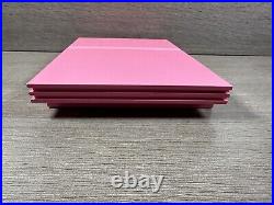 Retro Sony PlayStation 2 PS2 Slim Pink Game Console Pink 1 Controller, Tested