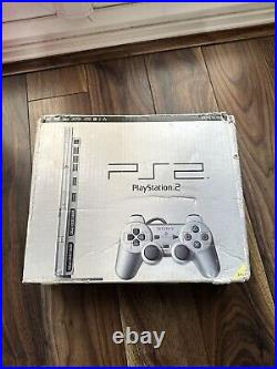 Retro Sony SCPH-75003SS PlayStation 2 Slimline Console Silver Bundle Fifa2013