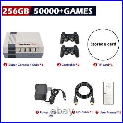 Retro Super Console X Cube 4K HD TV Video Gaming Console for PS1/PSP/N64/DC/MAME