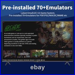 Retro Video Game Console EmuELEC 4.6+ATV 11 S905X4 48000+Games with 70+Emulators