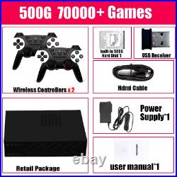 Retro Video Game Console R3 PRO Batocera System 500GB 3865U 70000+Games for Wii