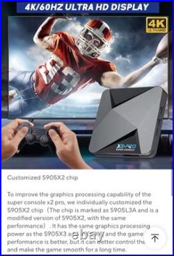 Retro Video Game Console Super Console X2 Pro with 90000 Video Games for PS1/DC