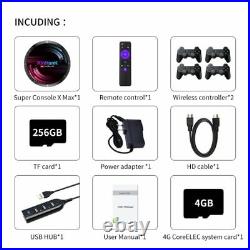 Retro Wi-Fi 4K Video Game Console Super Console X Max For SNES/PSP/PS1/N64/DC/SS