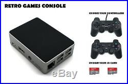 Retro games console 64 or 128 GB Raspberry Pi 3 Arcade Machine Flirc Case