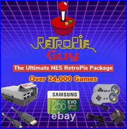 RetroPie Guy Retro Ultimate 256GB Package Raspberry Pi 4 Console Games Cables