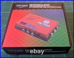 RetroScaler2x Av/Composite RGB S-Video to HDMI Up-Scaler Retro Gaming (Blue)