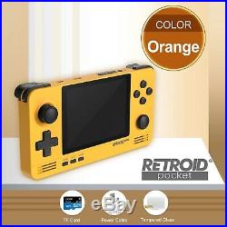 Retroid Pocket 2 Handheld Retro Gaming System yellow