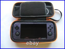 Retroid Pocket 3+ Plus Handheld Retro Game Console Emulator Clear Purple Case Retroid Pocket 3+ Plus Handheld Retro Game Console Emulator Clear Purple Case