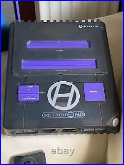 Retron 2 HD Retro Gaming Console for NES, Super NES and Super Famicom + 2 GAMES