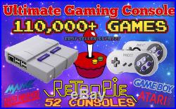Retropie Emulation Station Retro Console 110,000+ GAMES Raspberry Pi System 64GB
