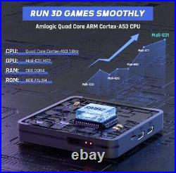 S905x2 SUPER CONSOLE X2 PRO 256GB Retro Video Game Emulator + TV Box 4KHD 24HR