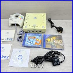 SEGA Dreamcast Console Bundle 2 Games All Cables Manual Controller EXTRAS Retro SEGA Dreamcast Console Bundle 2 Games All Cables Manual Controller EXTRAS Retro